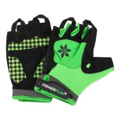 Велоперчатки PowerPlay 5284 B Зелені S Фото 3