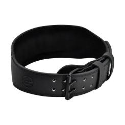 Атлетический пояс RDX 4 шкіряний Full Black 2XL Фото 2