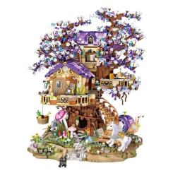 Конструктор LOZ mini Домик эльфа на дереве без фигурок Фото