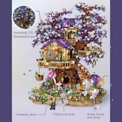 Конструктор LOZ mini Домик эльфа на дереве без фигурок Фото 1