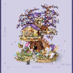 Конструктор LOZ mini Домик эльфа на дереве без фигурок Фото 3