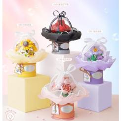 Конструктор LOZ mini букет цветочная композиция, хризантема, Маргаритка Фото 4