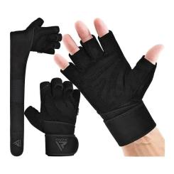 Перчатки для фитнеса RDX L4 Micro Plus Black S Фото 1