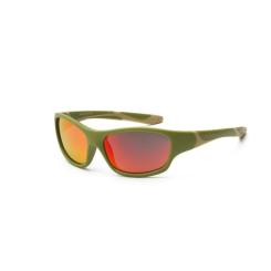 Детские солнцезащитные очки Koolsun Sport хакі 3-8 років Фото
