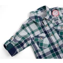 Рубашка детская Aziz в клетку Фото 2