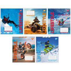 Тетрадь Yes Lifestyle 24 аркушів клітинка Фото