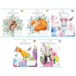 Тетрадь Yes Sunny spring 18 листов клетка Фото