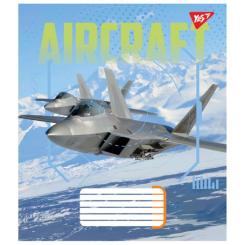 Тетрадь Yes Aircraft 48 листов линия Фото 3