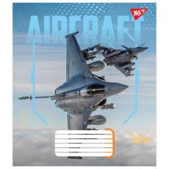 Тетрадь Yes Aircraft 48 листов линия Фото 4