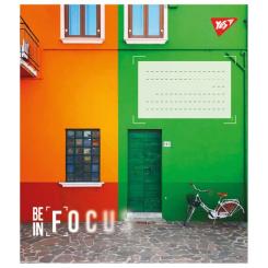 Тетрадь Yes Be in focus 60 аркушів клітинка Фото 5