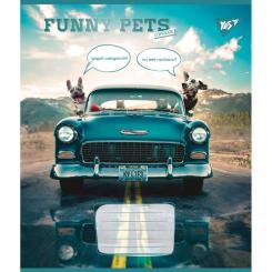 Тетрадь Yes Funny pets 36 листов клетка Фото 1