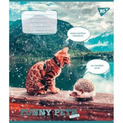 Тетрадь Yes Funny pets 36 листов клетка Фото 2