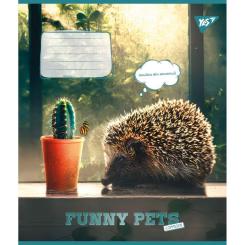 Тетрадь Yes Funny pets 36 листов клетка Фото 3