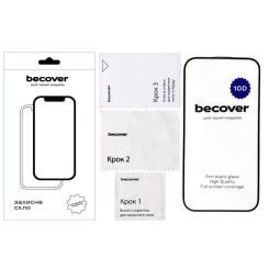 Стекло защитное BeCover Apple iPhone 14 Pro 10D Black Фото 1