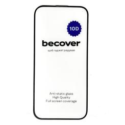 Стекло защитное BeCover Apple iPhone 14 Pro 10D Black Фото 2
