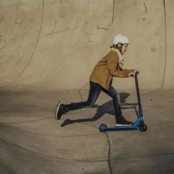 Самокат Lionelo Whizz Green Lime Black Фото 4