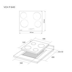 Варочная поверхность Pyramida VCH P 640 Фото 5