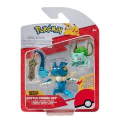 Фигурка Pokemon W19 - Хонедж, Бульбазавр, Фрогадир Фото