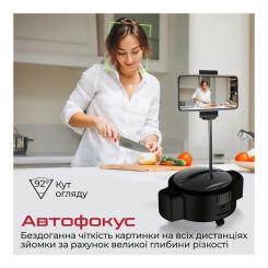 Веб-камера Promate Vision-HD з функцією гучного зв'язку Black Фото 4