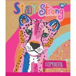 Тетрадь Yes А5 Rainbow Animal Крафт 12 аркушів лінія Фото