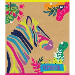 Тетрадь Yes А5 Rainbow Animal Крафт 12 аркушів лінія Фото 2