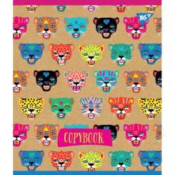 Тетрадь Yes А5 Rainbow Animal Крафт 12 аркушів лінія Фото 4