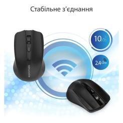 Мышка Promate Clix-8 Wireless Black Фото 5