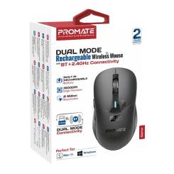 Мышка Promate Samo Wireless/Bluetooth Black Фото 1