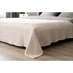 Плед Ardesto Pique 100% хлопок айвори 160х230 см Фото 2