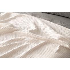 Плед Ardesto Pique 100% хлопок айвори 160х230 см Фото 5