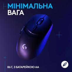 Мышка Logitech G309 Lightspeed Wireless/Bluetooth Black Фото 4
