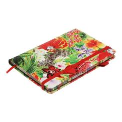 Книга записная Buromax EXOTIC А5 96 аркушів клітинка, червоний Фото 2