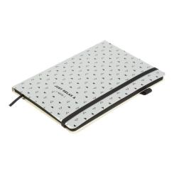 Книга записная Buromax RELAX А5 96 аркушів крапка, срібний Фото 2