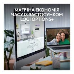 Комплект Logitech MK950 Bluetooth/Wireles UA Off-White Фото 3