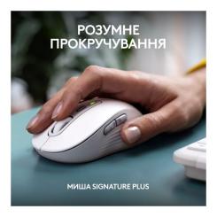 Комплект Logitech MK950 Bluetooth/Wireles UA Off-White Фото 6