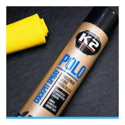 Автополироль K2 Polo Cockpit "Полуниця" 750мл Фото 1
