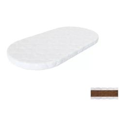 Матрас для детской кроватки Ingvart Smart Bed Oval кокос, 60х72 см Фото