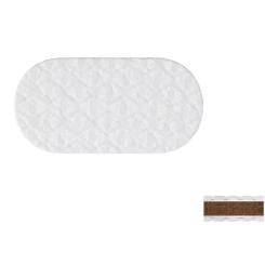 Матрас для детской кроватки Ingvart Smart Bed Oval кокос, 60х72 см Фото 1
