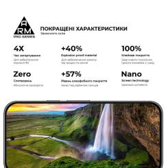 Стекло защитное Armorstandart Pro Google Pixel 9 Black Фото 4