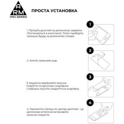Стекло защитное Armorstandart Pro Google Pixel 9 Black Фото 5