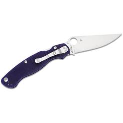 Нож Spyderco Military 2 S110V Dark Blue G10 Фото 1