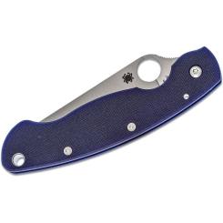 Нож Spyderco Military 2 S110V Dark Blue G10 Фото 2