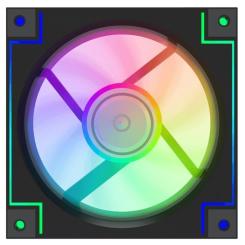 Кулер для корпуса Gamemax RD300 BK Фото 1