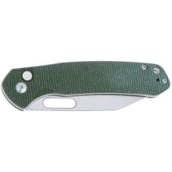 Нож CJRB Pyrite Wharncliffe Micarta Green Фото 3