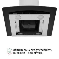 Вытяжка кухонная Perfelli GRASSI 6PWX INOX Фото 8