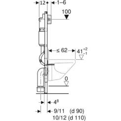 Инсталляция Geberit а 4 в 1 Duofix Pro 20 Фото 6