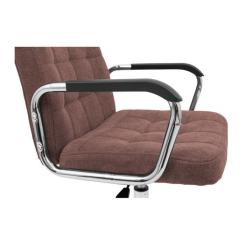 Офисное кресло Richman Брукс Хром Пиастра Шоколад Фото 4