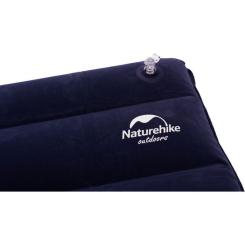 Туристическая подушка Naturehike Square Inflatable NH18F018-Z темно-блакитна Фото 1