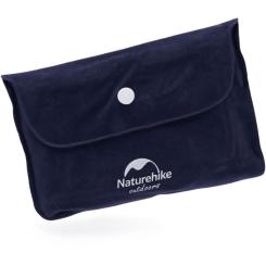 Туристическая подушка Naturehike Square Inflatable NH18F018-Z темно-блакитна Фото 2