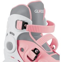 Роликовые коньки Globber 2в1 пастельно-рожеві р.26-29, до 20кг, 3+ Фото 10